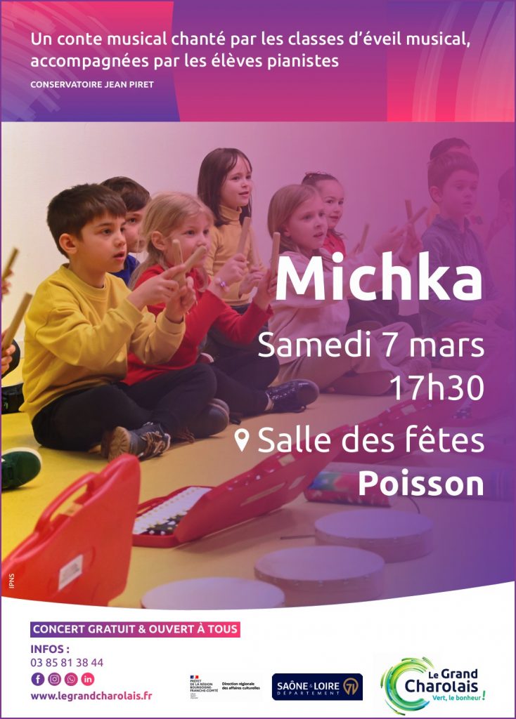 Affiche concert musical du 7 mars 2026
